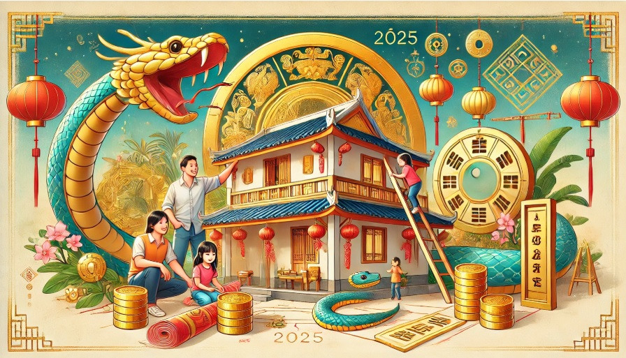 NHỮNG TUỔI ĐẸP ĐỂ XÂY NHÀ, ĐẦU TƯ BẤT ĐỘNG SẢN THEO PHONG THỦY NĂM ẤT TỴ 2025